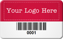 Custom Barcode Tags, 1.25" x 2"