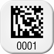 Create 2D Barcode Square Asset Tags
