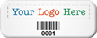 Custom Logo Barcode SunGuard Asset Tags