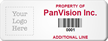 Design Property Of Barcode Tag, Add Logo, Text