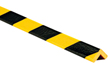 Corner Protection Bumper Guard Type E, Black Yellow