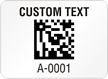 Rectangular 2D Custom Template   Barcode