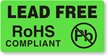 Lead Free Rosh Complaint Fluorescent Label