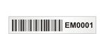 Warehouse Barcode Labels, Totes - ¼ in. x 1¼ in.