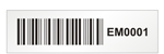 Warehouse Barcode Labels, Totes - ½ in. x 1¾ in.