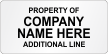 Personalized Super Economy Asset Labels, Add Additional Line