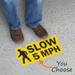 Slow   5, 10, 15 MPH with Clipart