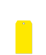 Yellow Tear Proof Blank Plastic Tag