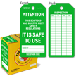 Scaffold Safety Regulations Tag in a Box