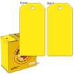 Yellow Fluorescent Tag with Fiber Patch