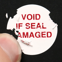 Destructible Seals