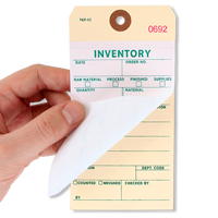 Heavy Manila Cardstock Inventory Tags Copy