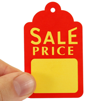Sale Price Large Tags