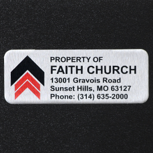 Metal Equipment Nameplates