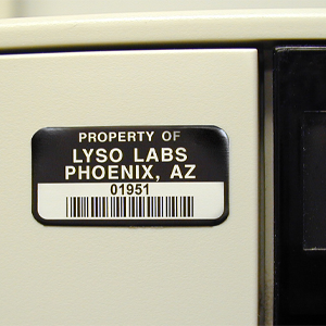 Metal Equipment Nameplates