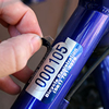 BikeGuard™ Asset Tags were designed for ease of use in tagging bikes for rental