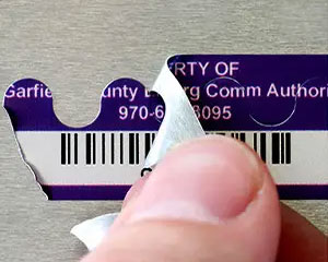 Metal Tamper-Evident Asset Labels