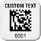 Personalized 2D Barcode Asset Tags