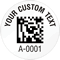 Circular 2D Custom Template - Barcode