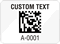 Rectangular 2D Custom Template - Barcode