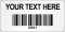 Personalized Super Economy Asset Labels With Barcode