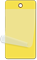 Yellow Self-Laminating Blank Inspection Tag
